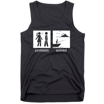 Husband And Wife Fishing Partners For Life Fisherman Couple Tank Top