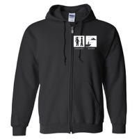 Husband And Wife Fishing Partners For Life Fisherman Couple Full Zip Hoodie