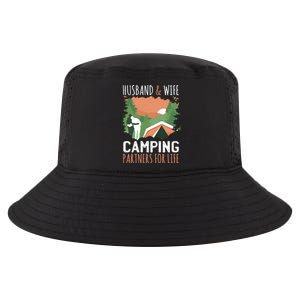 Husband And Wife Camping Partners For Life Meaningful Gift Cool Comfort Performance Bucket Hat