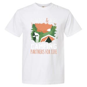 Husband And Wife Camping Partners For Life Meaningful Gift Garment-Dyed Heavyweight T-Shirt