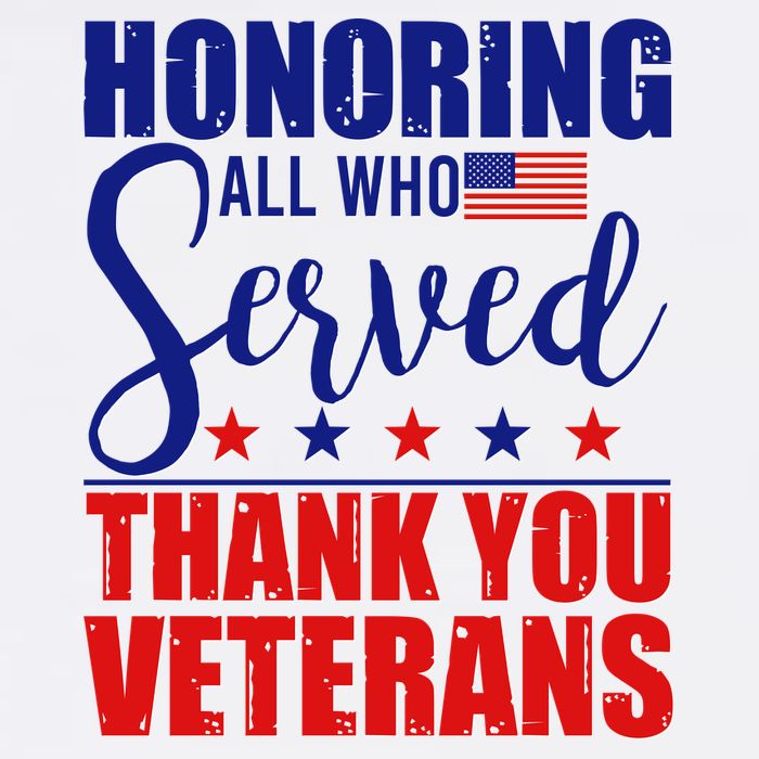 Honoring All Who Served Thank You Veterans Womens T-Shirt