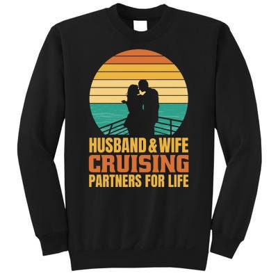 Husband And Wife Cruising Partners For Life Sweatshirt