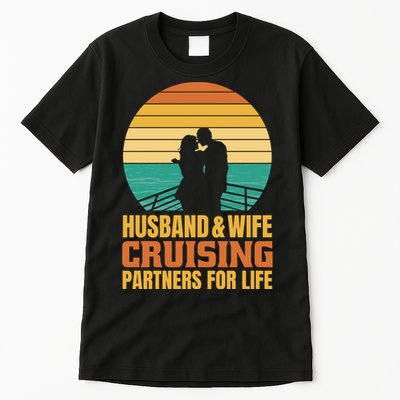 Husband And Wife Cruising Partners For Life Tall T-Shirt