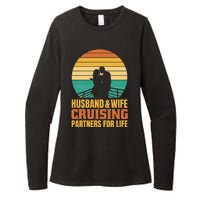 Husband And Wife Cruising Partners For Life Womens CVC Long Sleeve Shirt