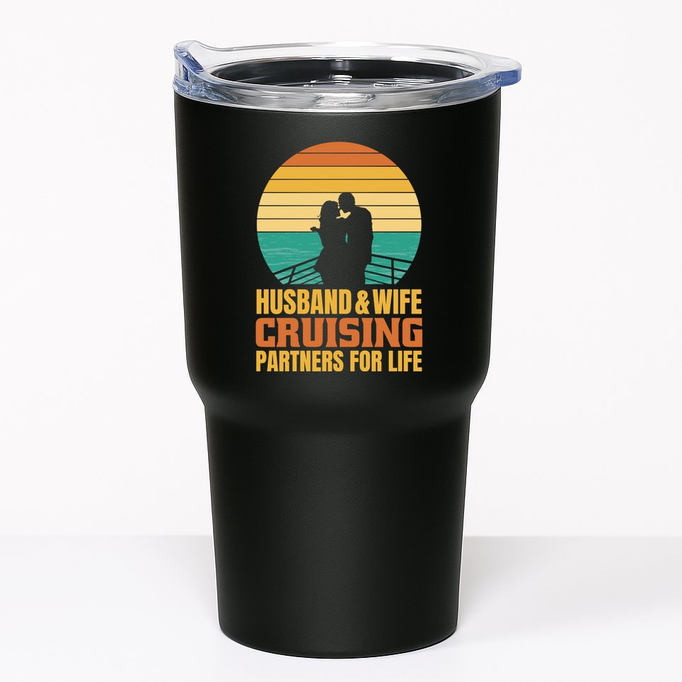 Husband And Wife Cruising Partners For Life Tumbler