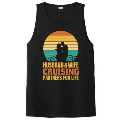 Husband And Wife Cruising Partners For Life PosiCharge Competitor Tank