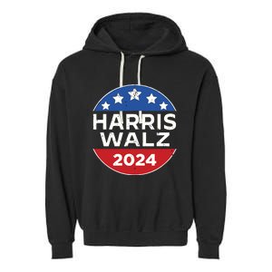 Harris And Walz 2024 Garment-Dyed Fleece Hoodie