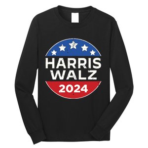 Harris And Walz 2024 Long Sleeve Shirt