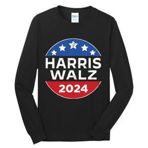 Harris And Walz 2024 Tall Long Sleeve T-Shirt