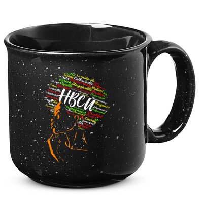 Hbcu Afro Woman Historically Black College Hbcu 15oz Campfire Ceramic Mug