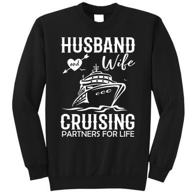 Husband And Wife Cruising Partners For Life Sweatshirt