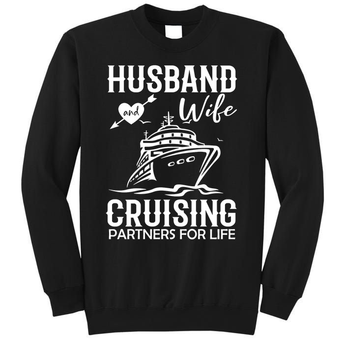 Husband And Wife Cruising Partners For Life Sweatshirt