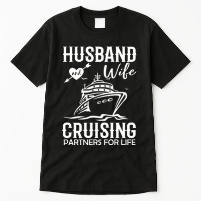 Husband And Wife Cruising Partners For Life Tall T-Shirt