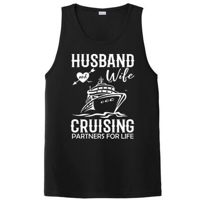 Husband And Wife Cruising Partners For Life PosiCharge Competitor Tank