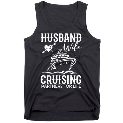 Husband And Wife Cruising Partners For Life Tank Top