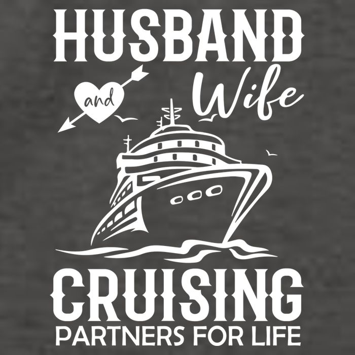 Husband And Wife Cruising Partners For Life Vector Backpack