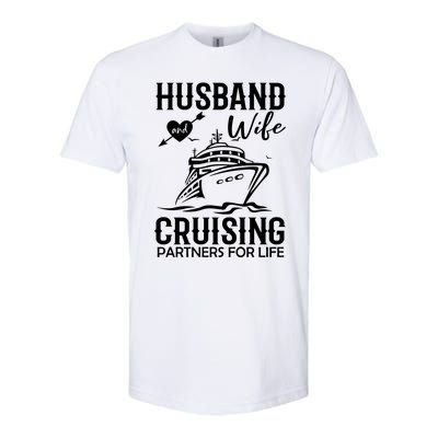 Husband And Wife Cruising Partners For Life Softstyle CVC T-Shirt