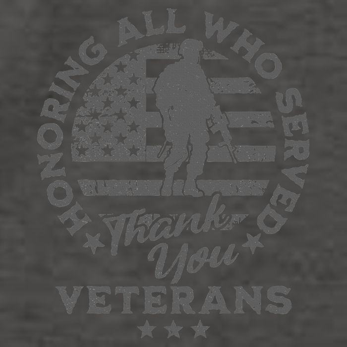 Honoring All Who Served Thank You Veterans Day American Flag Vector Backpack