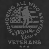 Honoring All Who Served Thank You Veterans Day American Flag 11oz C Handle Ceramic Mug
