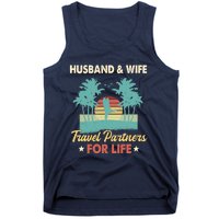 Husband And Wife Travel Partners For Life Beach Traveling Tank Top