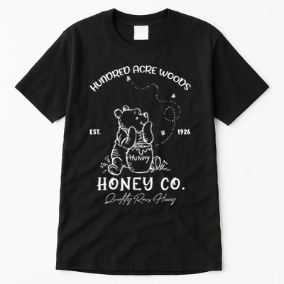 Hundred Acre Woods Honey Co The Pooh Est 1926 Tall T-Shirt