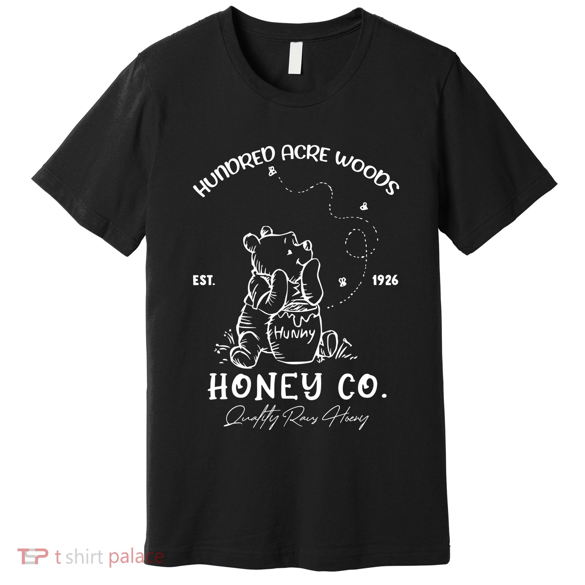 Hundred Acre Woods Honey Co The Pooh Est 1926 Premium T-Shirt