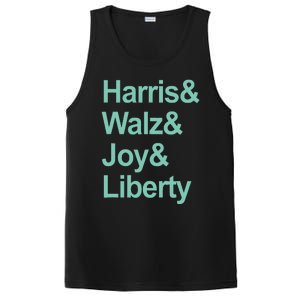 Harris And Walz And Joy And Liberty PosiCharge Competitor Tank