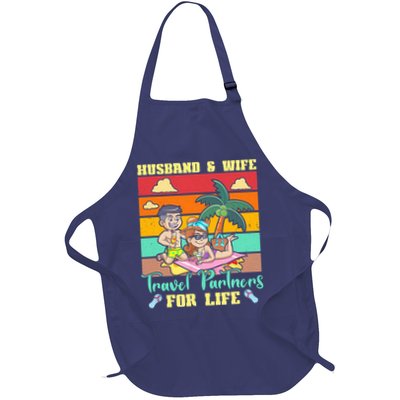 Husband And Wife Travel Partners For Life Beach Traveling Apron