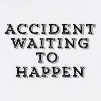 Humorous Accident Waiting To Happen Apron