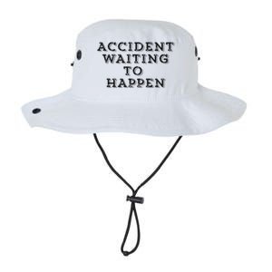 Humorous Accident Waiting To Happen Legacy Cool Fit Booney Bucket Hat