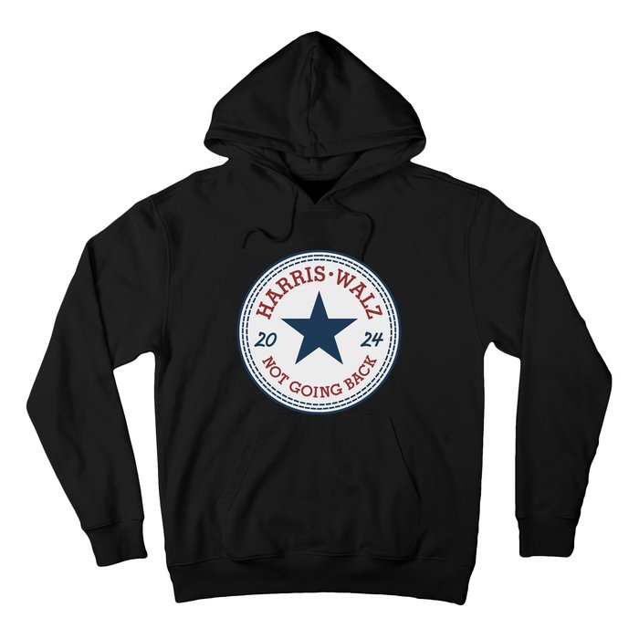 Harris And Walz We Are Not Going Back Hoodie