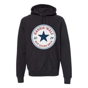 Harris And Walz We Are Not Going Back Premium Hoodie