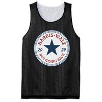 Harris And Walz We Are Not Going Back Mesh Reversible Basketball Jersey Tank