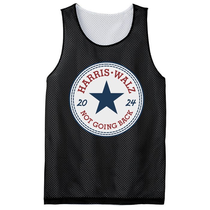 Harris And Walz We Are Not Going Back Mesh Reversible Basketball Jersey Tank