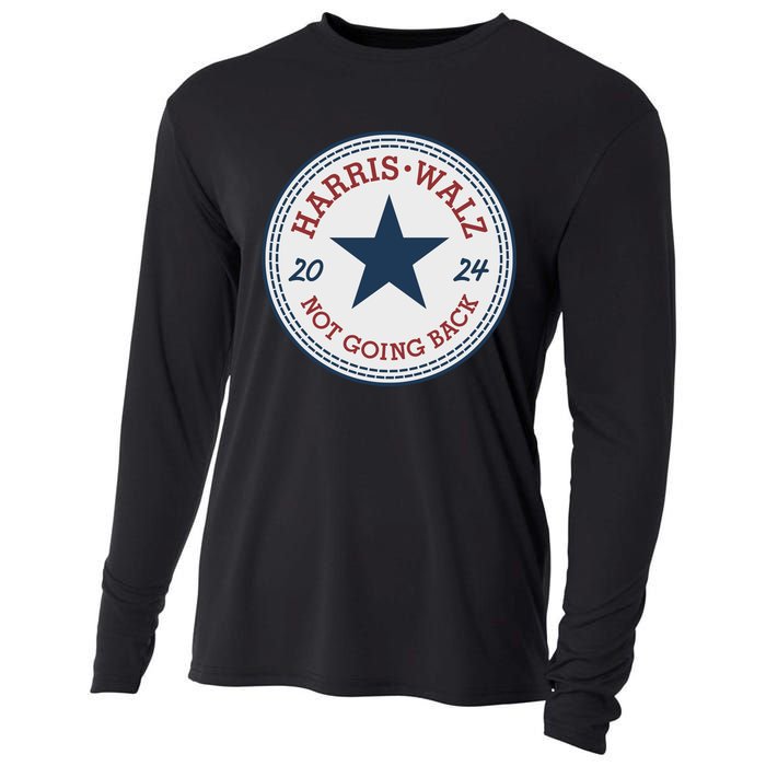 Harris And Walz We Are Not Going Back Cooling Performance Long Sleeve Crew