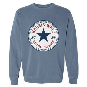 Harris And Walz We Are Not Going Back Garment-Dyed Sweatshirt