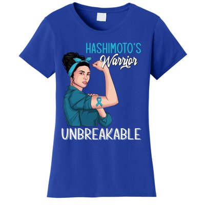 Hashimoto's Awareness Warrior Unbreakable Support Meaningful Gift Women's T-Shirt