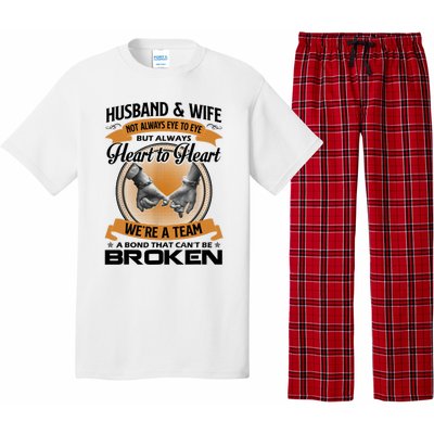 Husband And Wife Not Always Eye To Eye But Heart To Heart Pajama Set