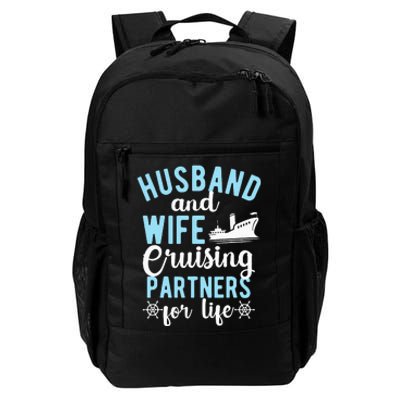 Husband And Wife Cruising Partners For Life Daily Commute Backpack