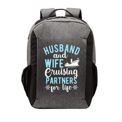 Husband And Wife Cruising Partners For Life Vector Backpack