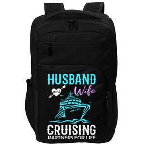 HUSBAND AND WIFE CRUISING PARTNERS FOR LIFE CRUISE COUPLES Impact Tech Backpack