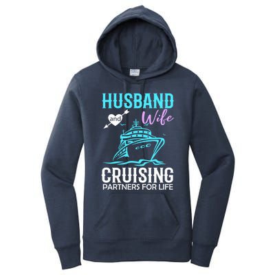 HUSBAND AND WIFE CRUISING PARTNERS FOR LIFE CRUISE COUPLES Women's Pullover Hoodie