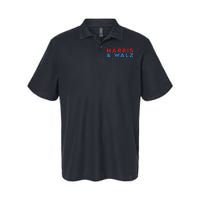 Harris And Walz We Are Not Going Back President Election Premium Softstyle Adult Sport Polo