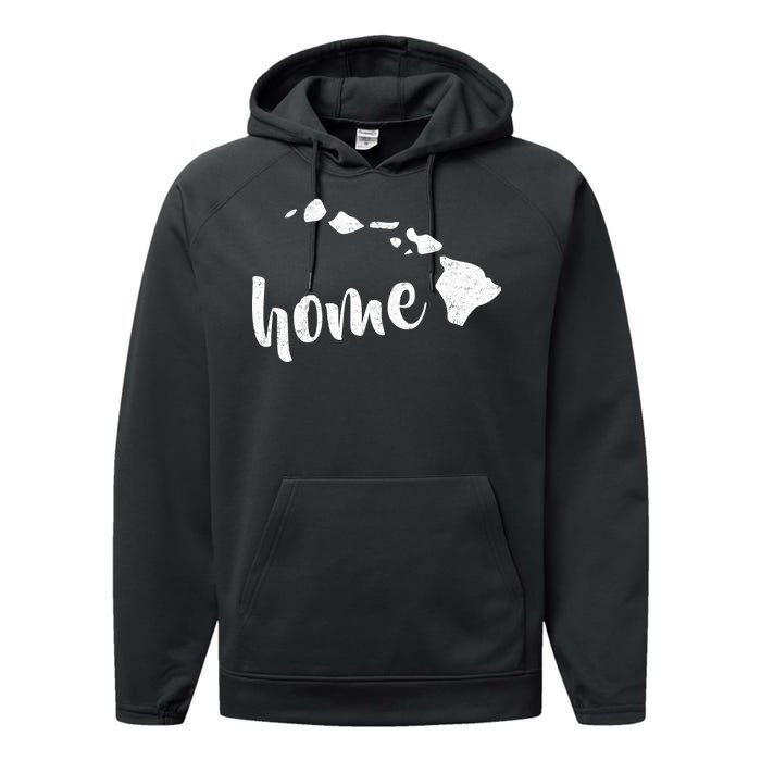 Hawaii Home State Performance Fleece Hoodie