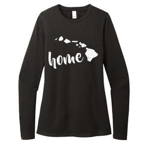 Hawaii Home State Womens CVC Long Sleeve Shirt