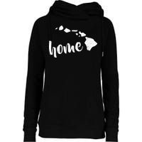 Hawaii Home State Womens Funnel Neck Pullover Hood