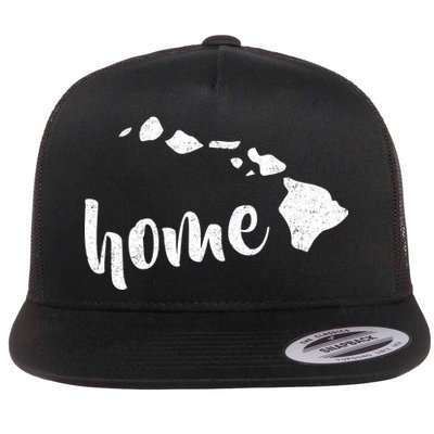 Hawaii Home State Flat Bill Trucker Hat