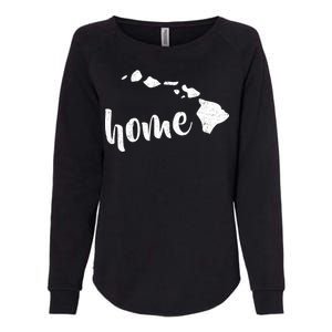 Hawaii Home State Womens California Wash Sweatshirt