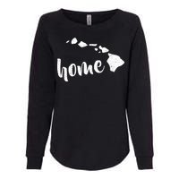 Hawaii Home State Womens California Wash Sweatshirt