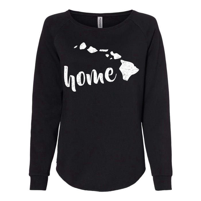 Hawaii Home State Womens California Wash Sweatshirt